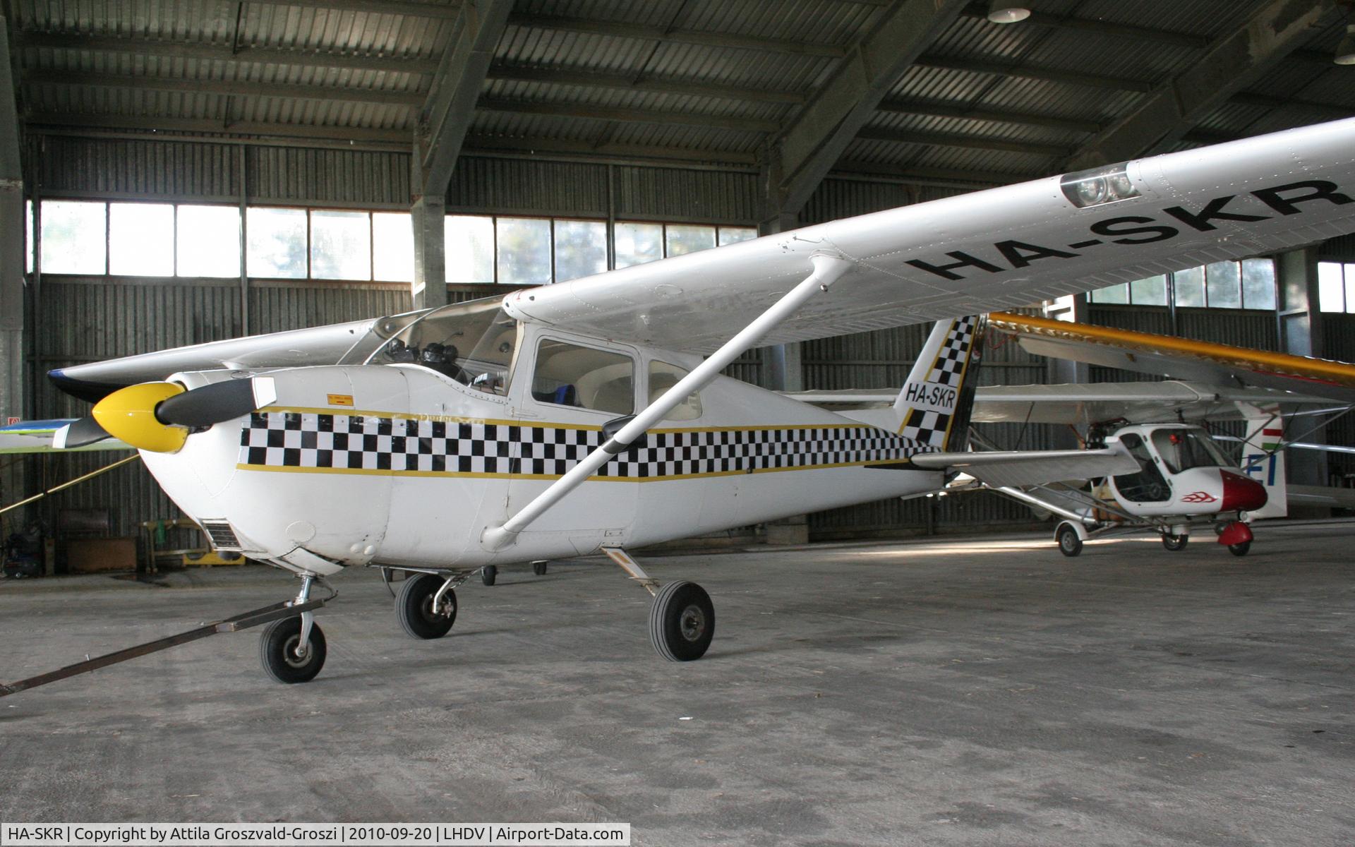 HA-SKR, 1962 Cessna 175C Skylark C/N 17557110, Dunaujváros Airport - Hungary