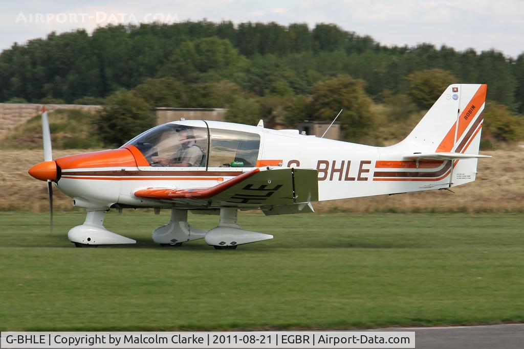 G-BHLE, 1980 Robin DR-400-180 Regent Regent C/N 1466, Robin CEA DR400-180 at Breighton Airfield's Summer Fly-In, August 2011.