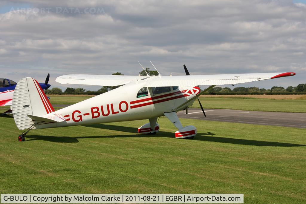G-BULO, 1946 Luscombe 8F Silvaire C/N 4216, Luscombe 8F Silvaire at Breighton Airfield's Summer Fly-In, August 2011.