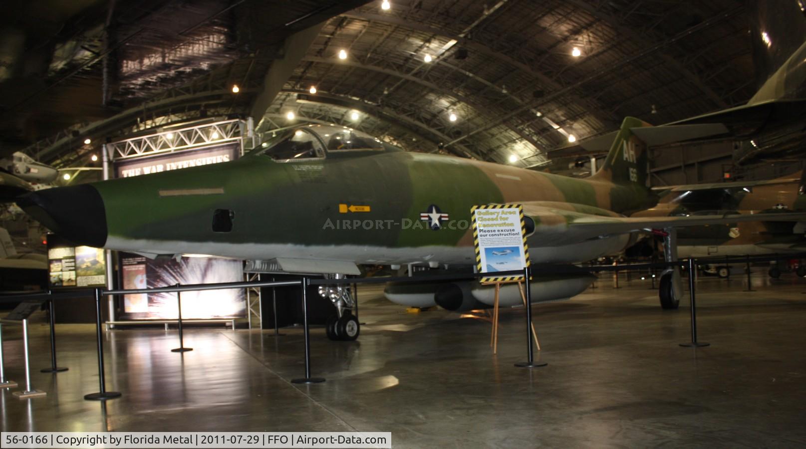 56-0166, 1956 McDonnell RF-101C Voodoo C/N 127, RF-101C