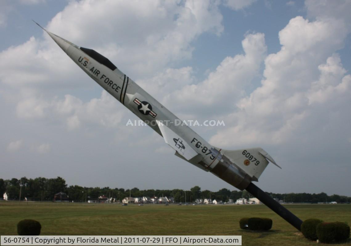 56-0754, 1956 Lockheed F-104A Starfighter C/N 183-1042, F-104A