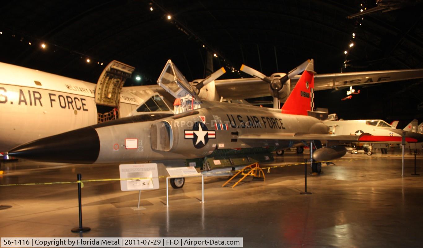 56-1416, 1956 Convair F-102A Delta Dagger C/N 8-10-363, F-102A