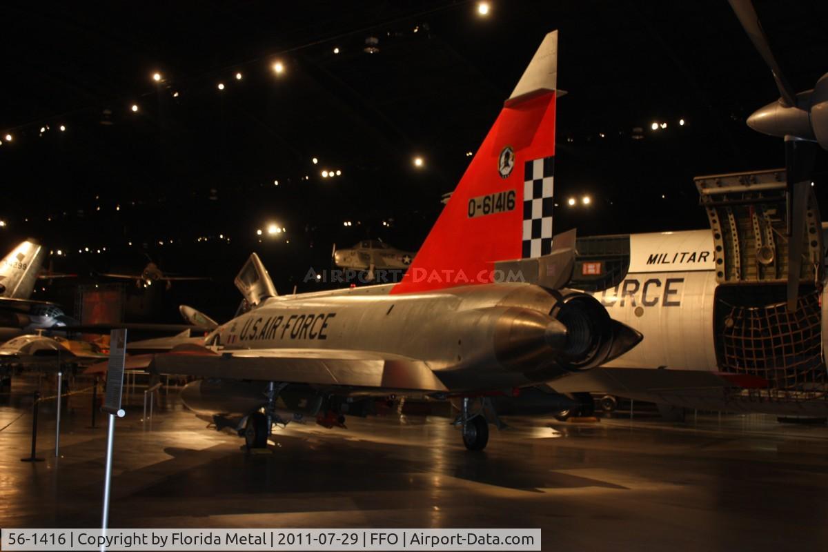 56-1416, 1956 Convair F-102A Delta Dagger C/N 8-10-363, F-102A
