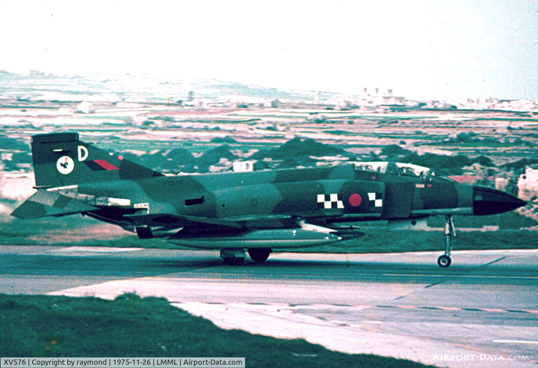 XV576, 1968 McDonnell Douglas Phantom FG1 C/N 3134/9330, Phantom XV576/D 43Sqd RAF