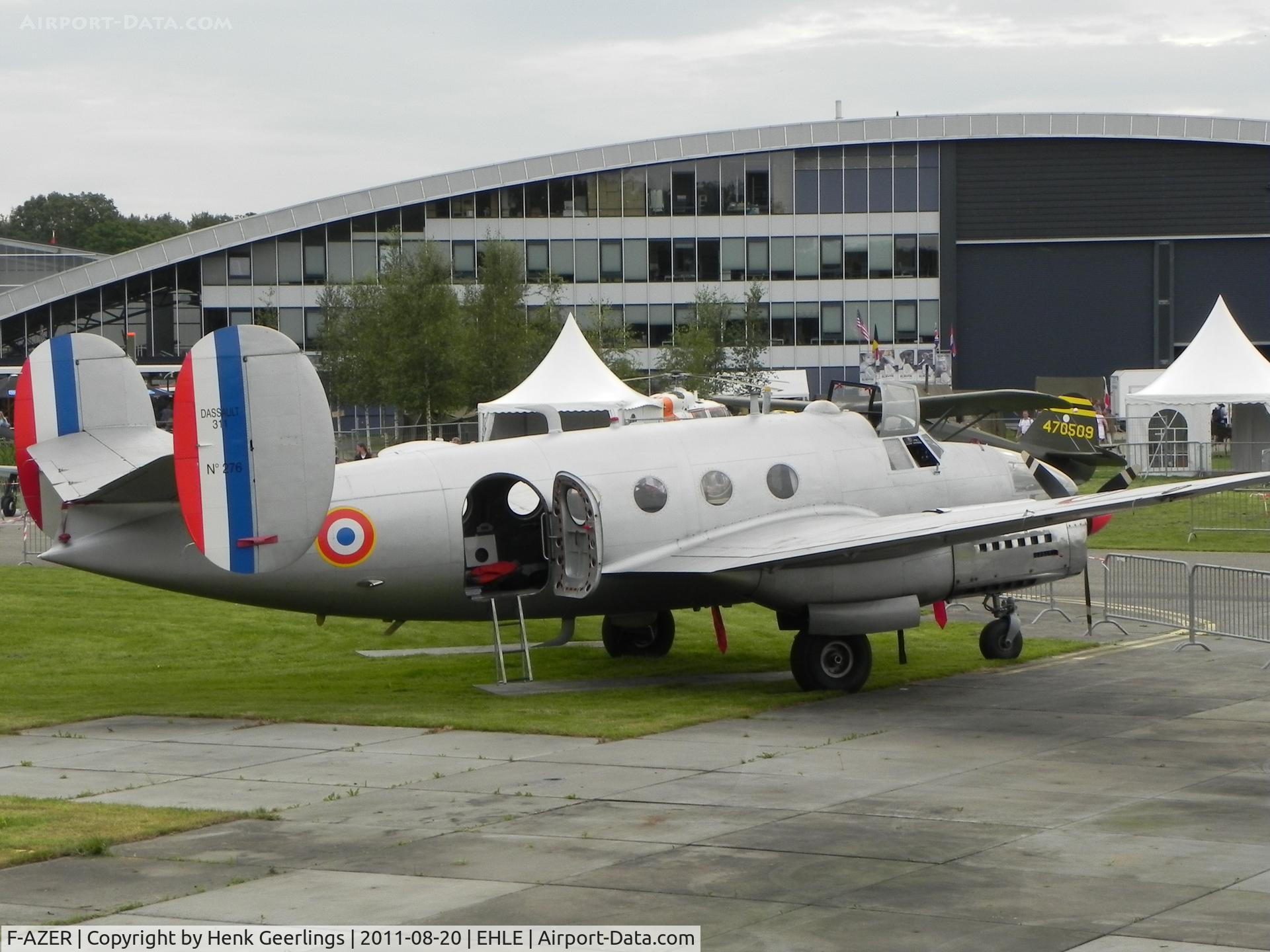 F-AZER, Dassault MD-311 Flamant C/N 276, Flamant