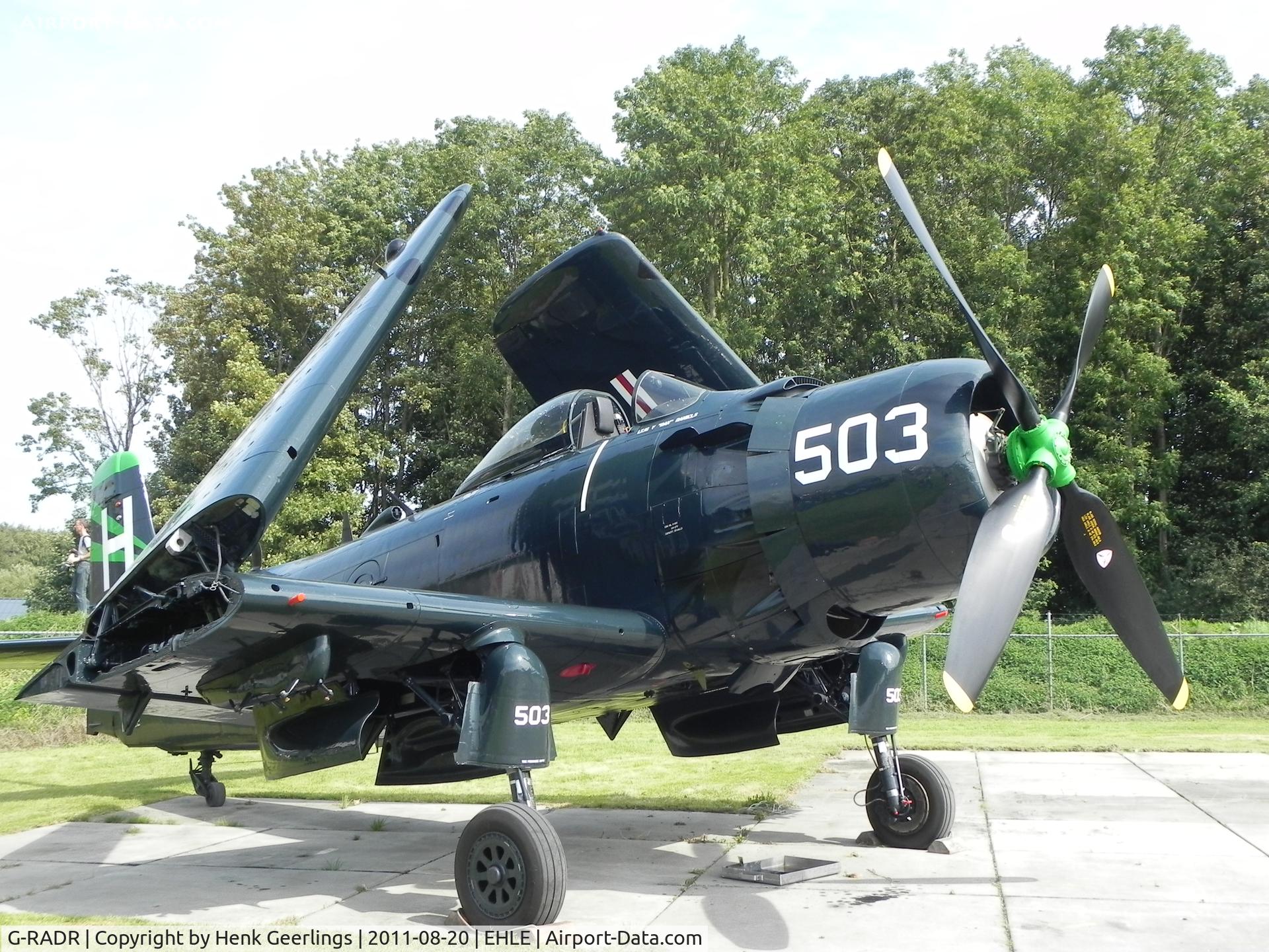 G-RADR, 1948 Douglas A-1D Skyraider (AD-4NA) C/N 7722, Skyraider
