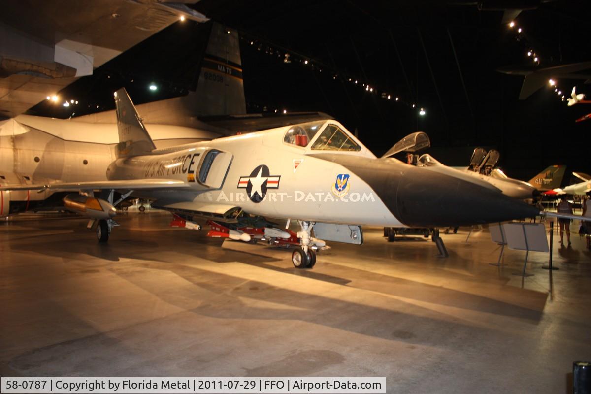 58-0787, 1958 Convair F-106A Delta Dart C/N 8-24-118, F-106A