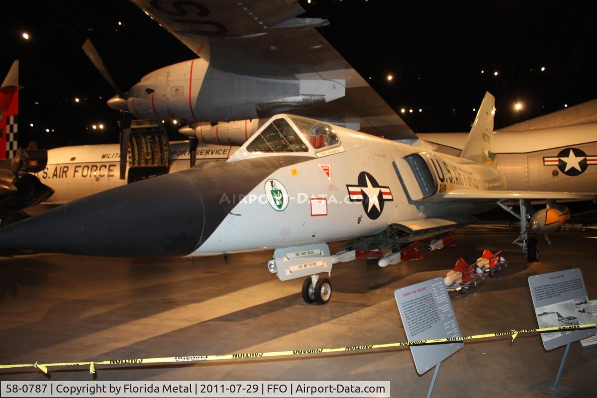 58-0787, 1958 Convair F-106A Delta Dart C/N 8-24-118, F-106A