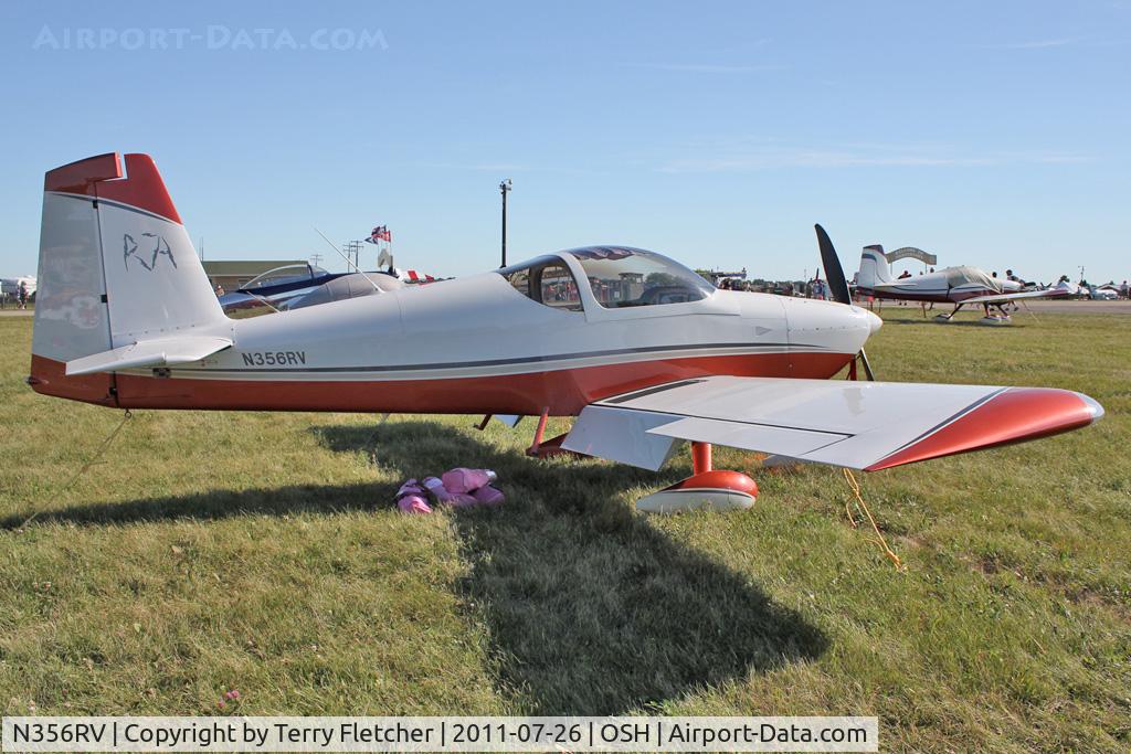 N356RV, 2007 Vans RV-7A C/N 70078, 2007 Jett Thomas R RV7A, c/n: 70078 at 2011 Oshkosh