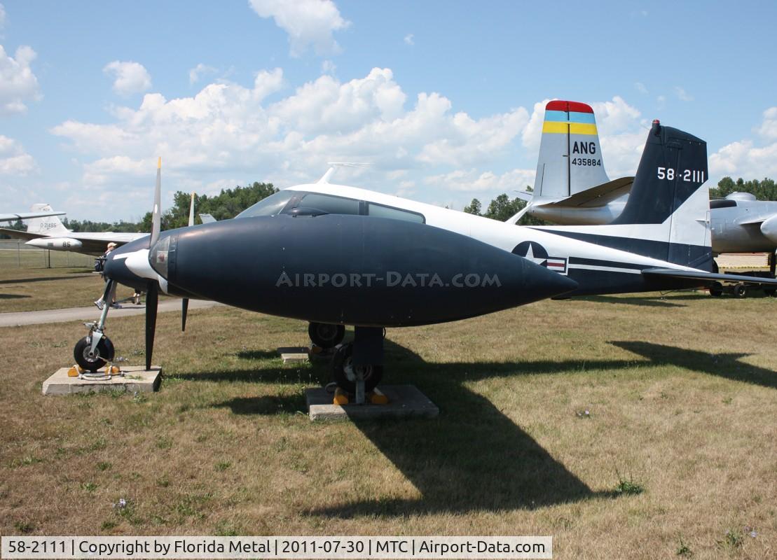 58-2111, 1958 Cessna U-3A Blue Canoe (310A) C/N 38085, L-27A Blue Canoe