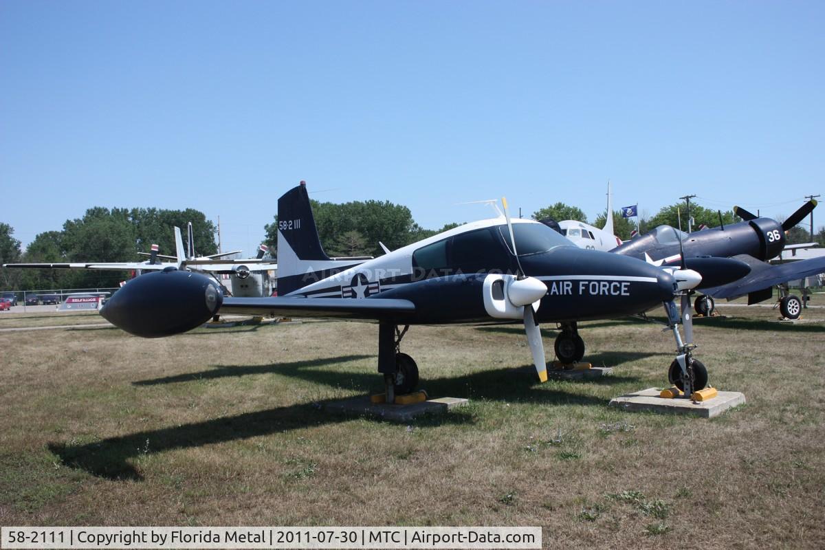 58-2111, 1958 Cessna U-3A Blue Canoe (310A) C/N 38085, L-27A Blue Canoe