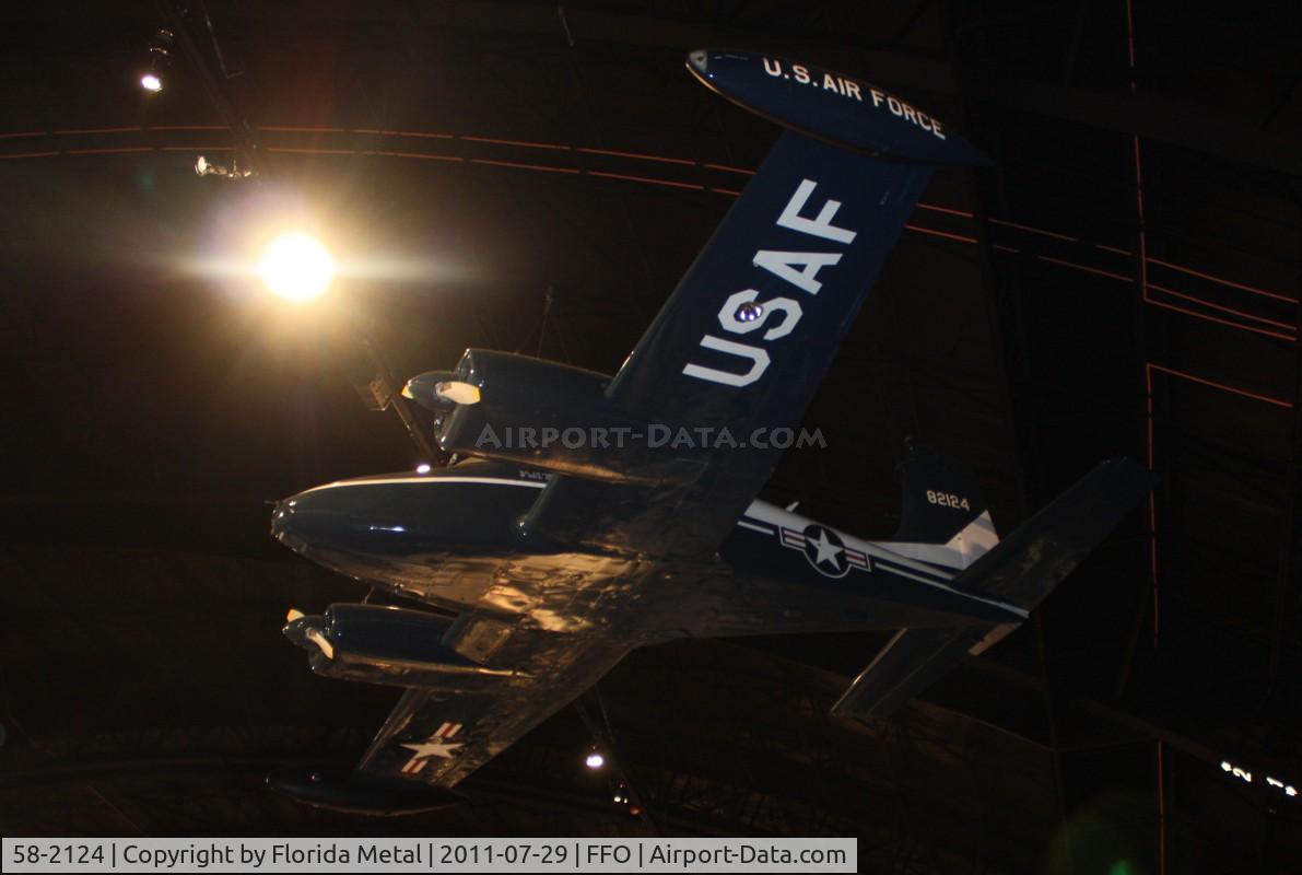 58-2124, 1958 Cessna U-3A Blue Canoe (310A) C/N 38098, U-3A Blue Canoe