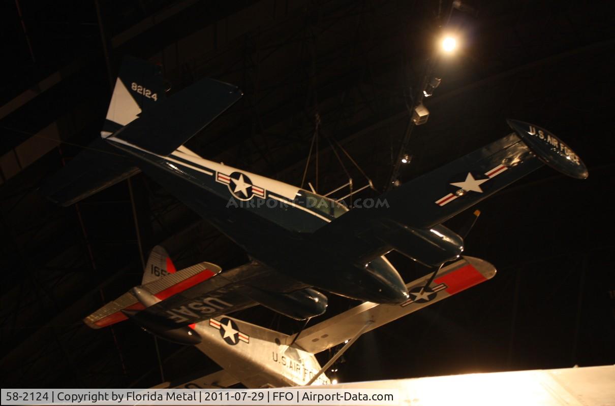 58-2124, 1958 Cessna U-3A Blue Canoe (310A) C/N 38098, Cessna U-3A