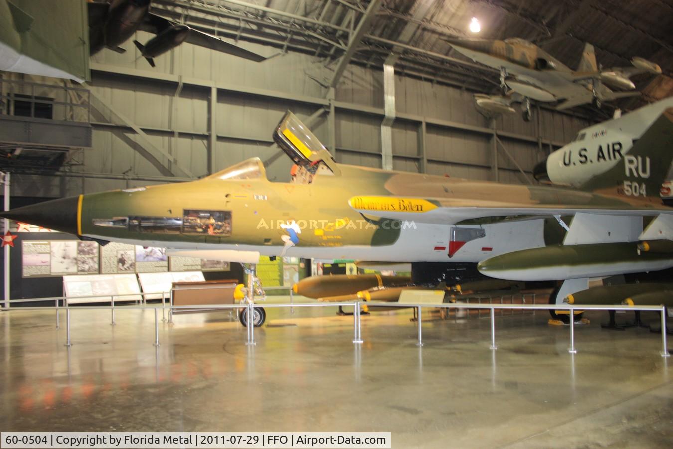 60-0504, 1961 Republic F-105D Thunderchief C/N D192, F-105D