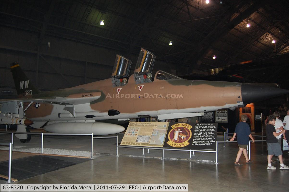 63-8320, 1963 Republic F-105G-1-RE Thunderchief C/N F097, F-105G