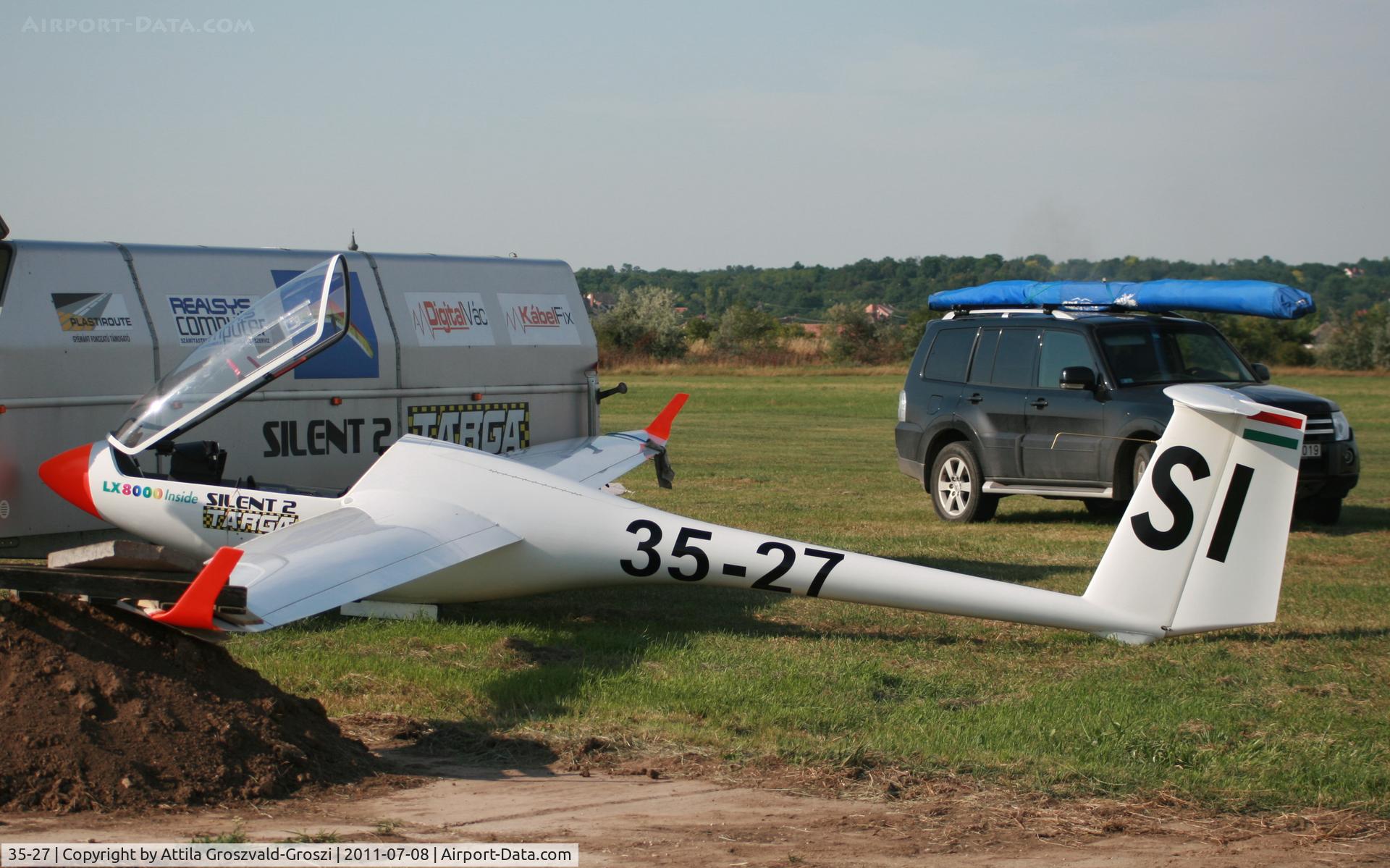35-27, 2009 Alisport Silent 2 Targa C/N 2039, Balatonfökajár Airfield - Hungary