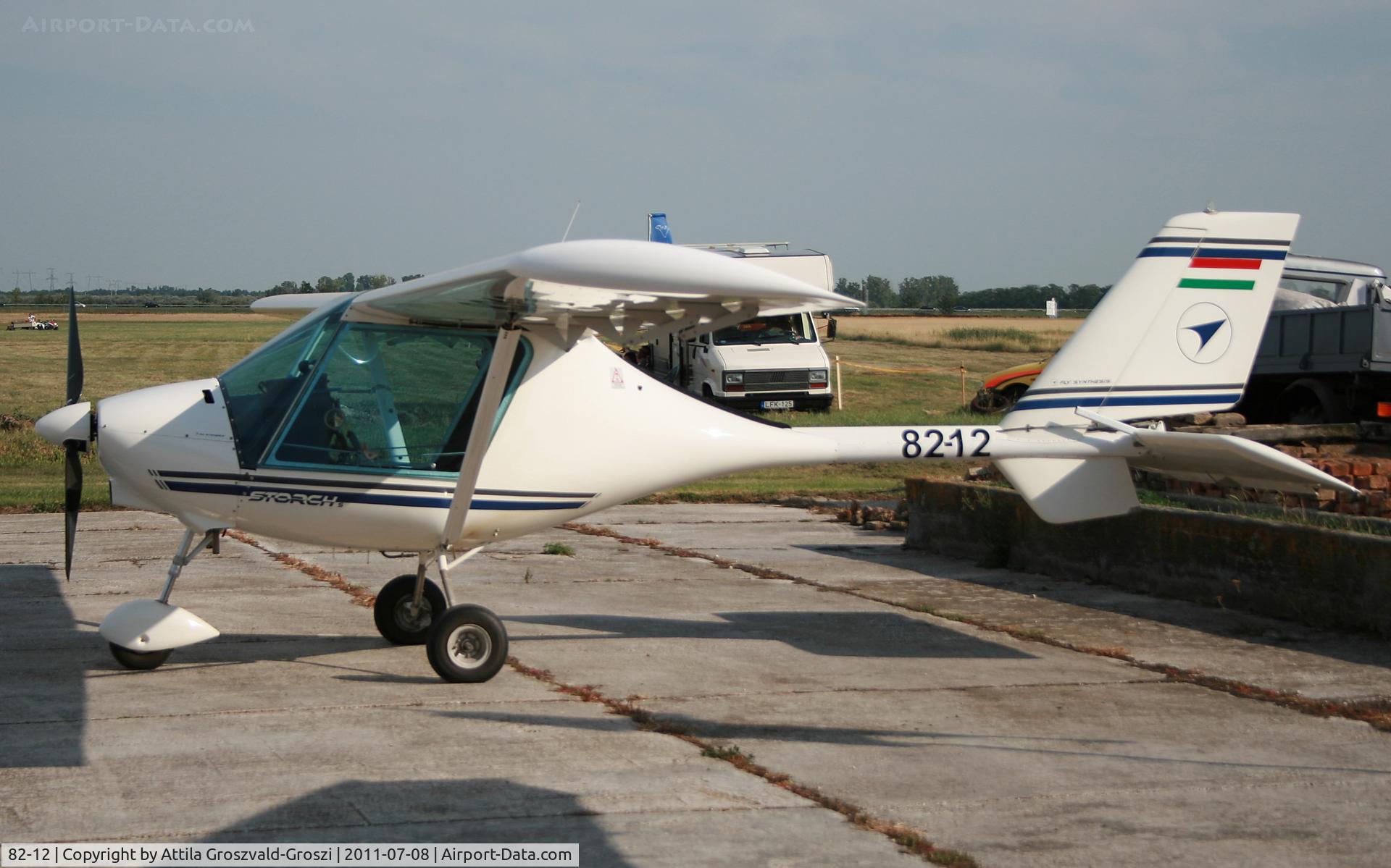 82-12, 2001 Fly Synthesis Storch S C/N 238/A29G, Balatonfökajár Airfield - Hungary