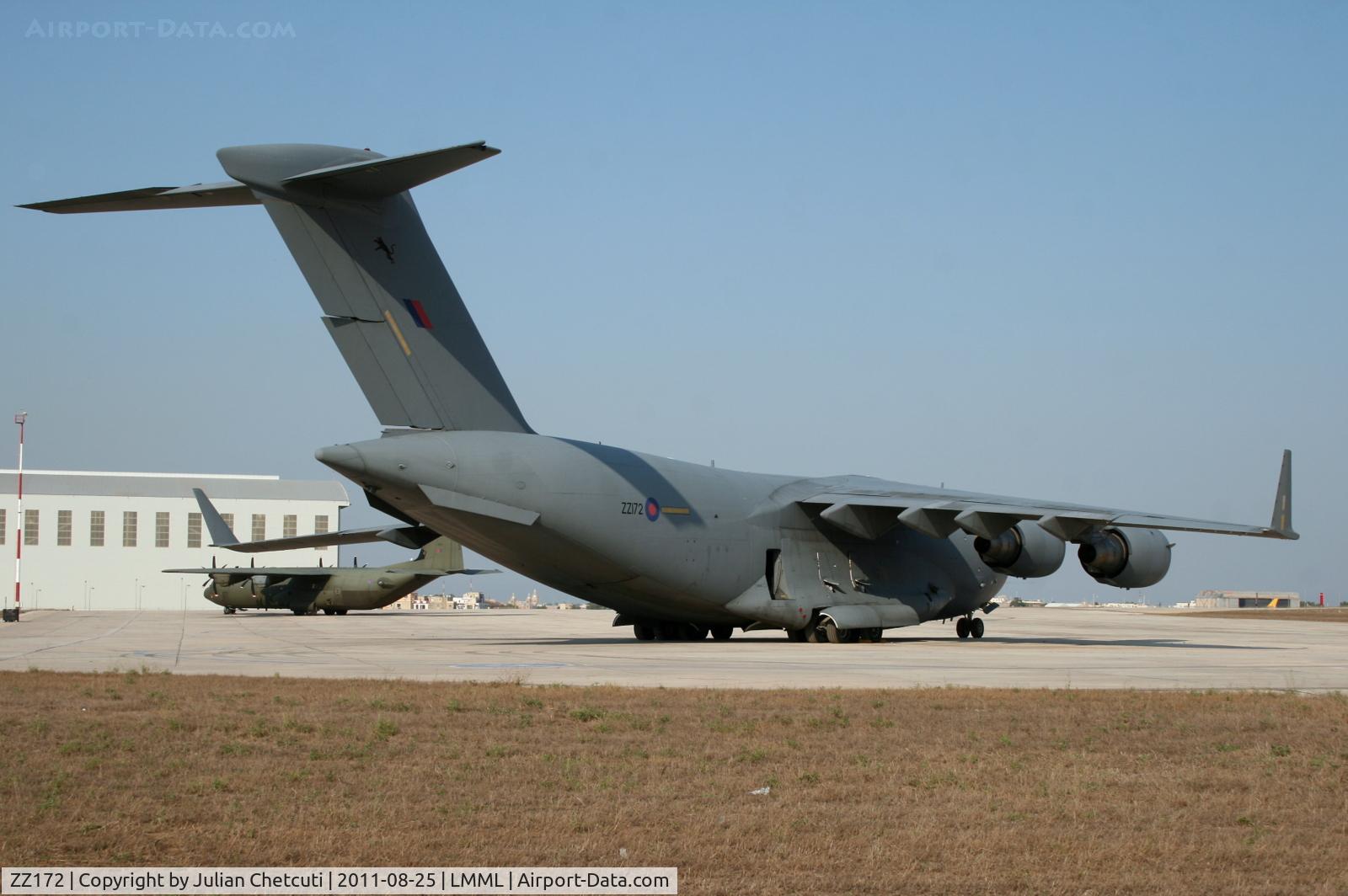 ZZ172, 2000 Boeing C-17A Globemaster III C/N F-078, Parked at Park 4