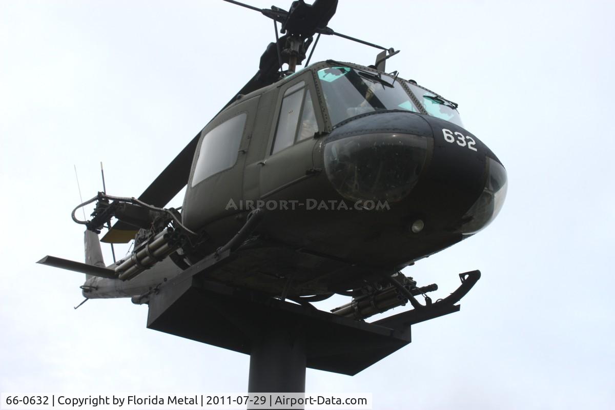 66-0632, 1966 Bell UH-1C Iroquois C/N 1614, UH-1C in Vietnam Memorial Park Monroe MI