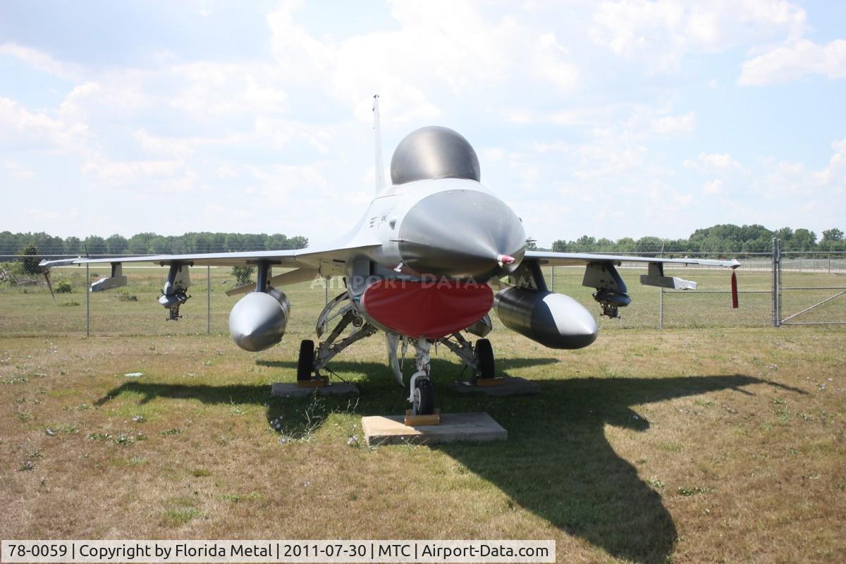 78-0059, 1978 General Dynamics F-16A Fighting Falcon C/N 61-55, F-16A