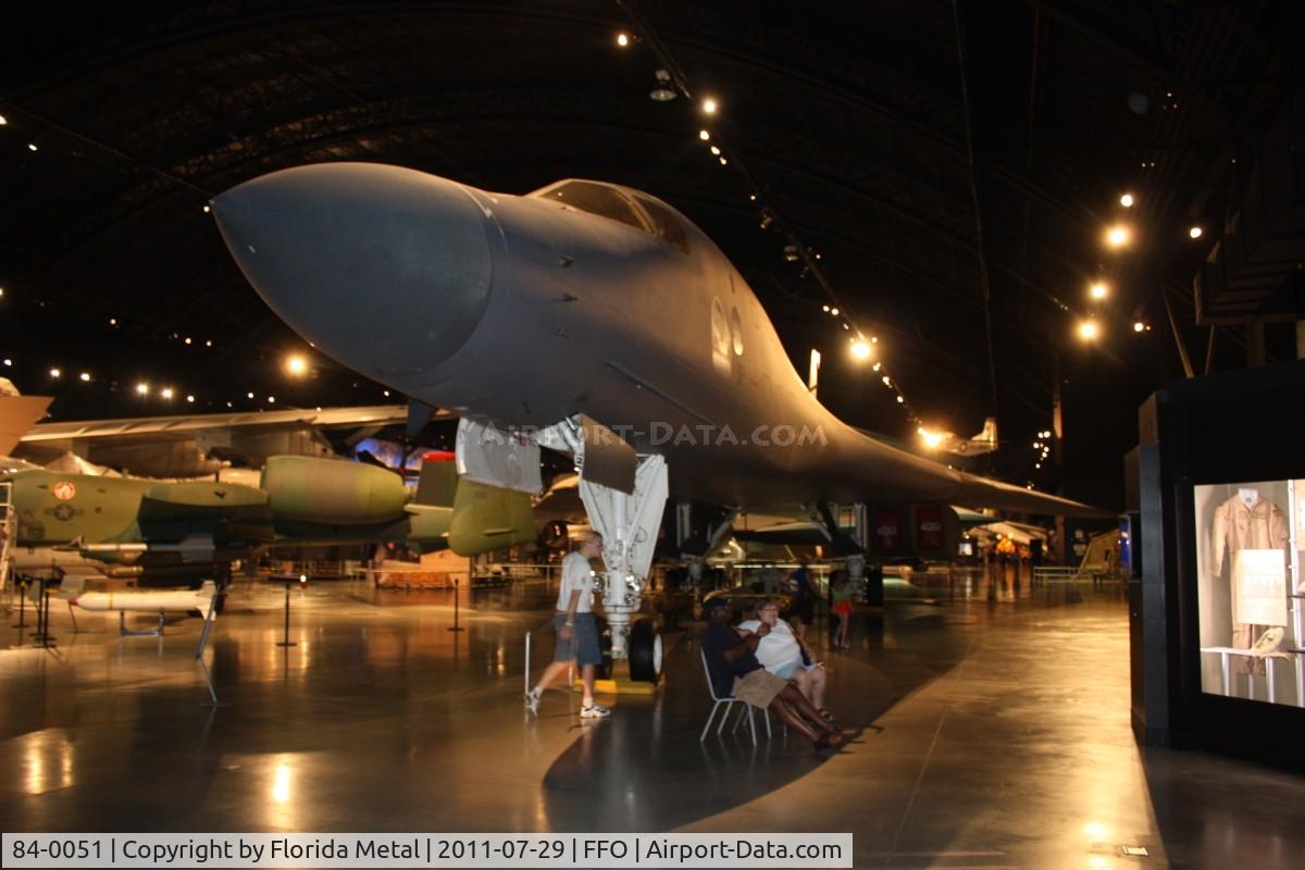 84-0051, 1984 Rockwell B-1B Lancer C/N 11, the B-one