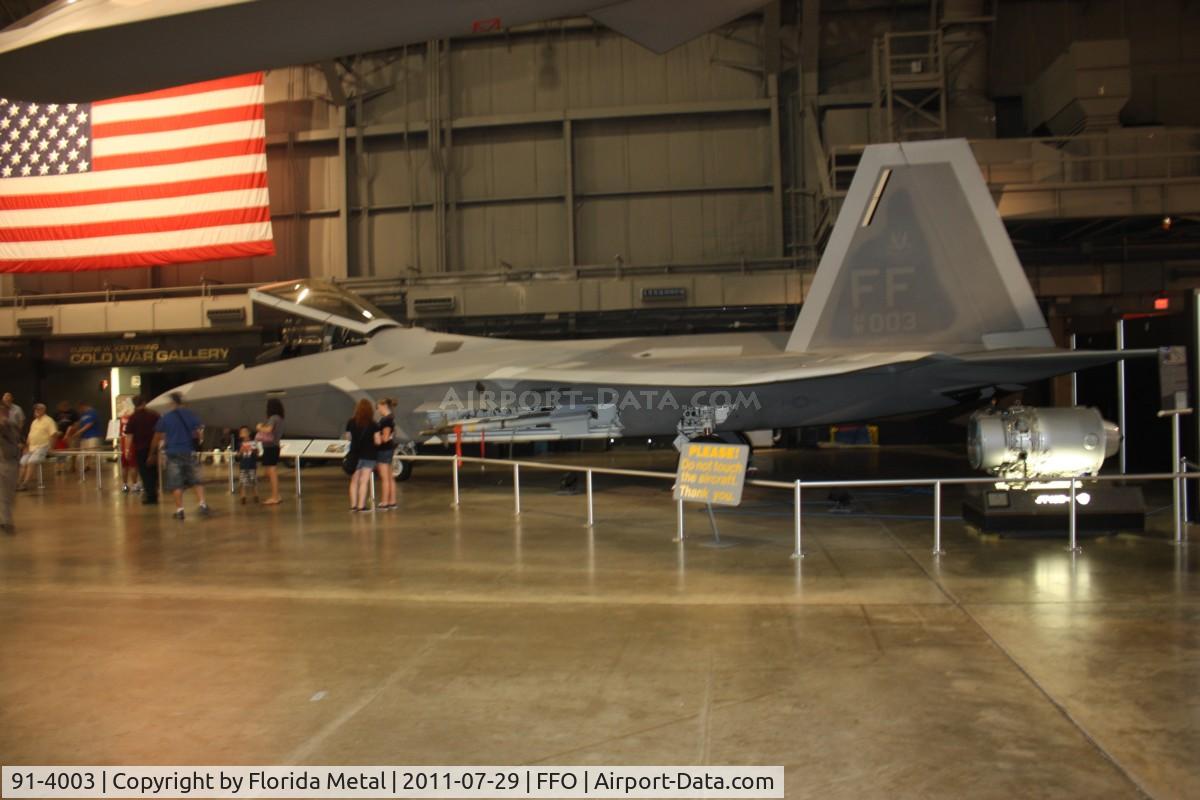 91-4003, 1992 Lockheed Martin F-22A Raptor C/N 4003, F-22A