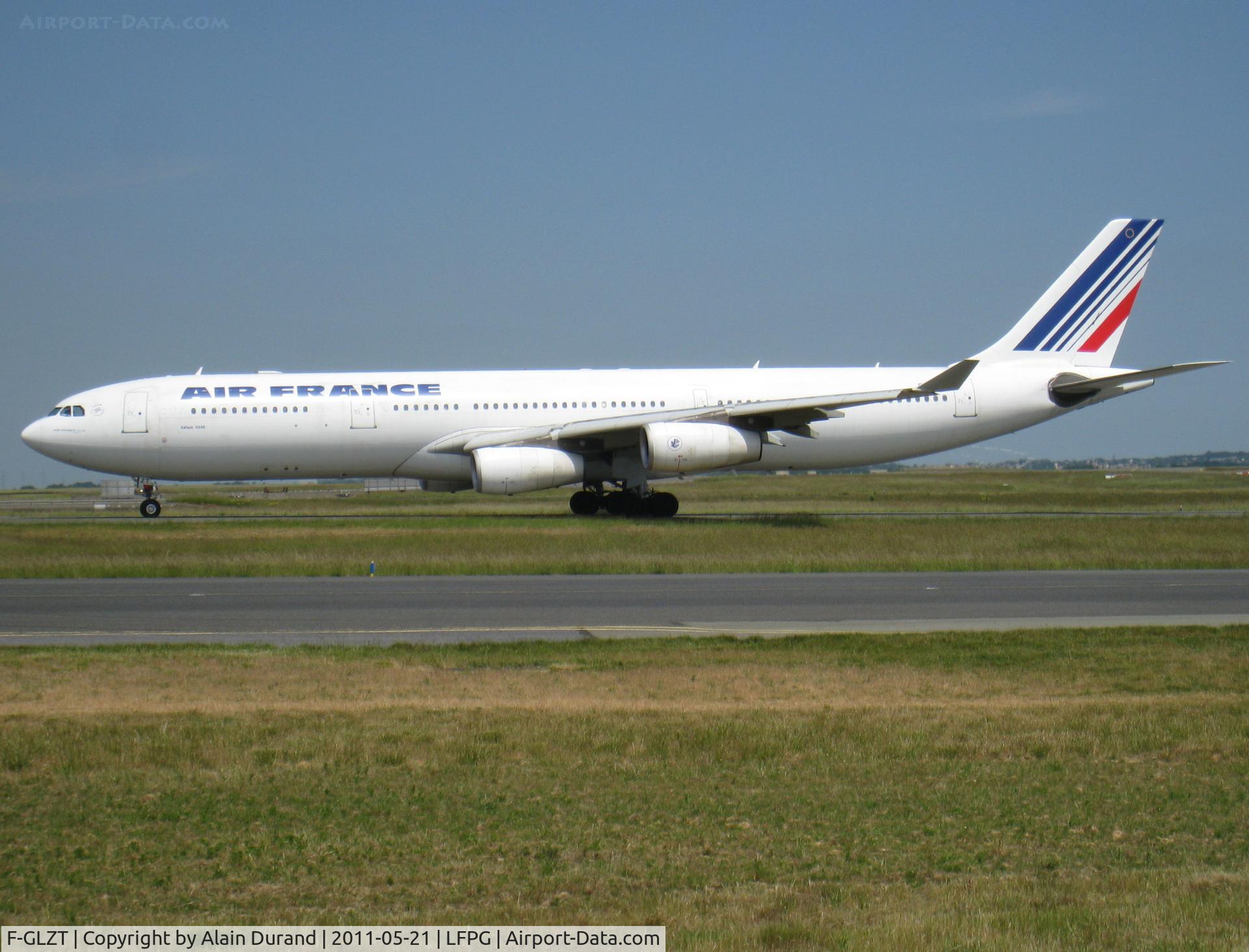 F-GLZT, 2000 Airbus A340-313X C/N 319, One of 19 still in the airline's fleet