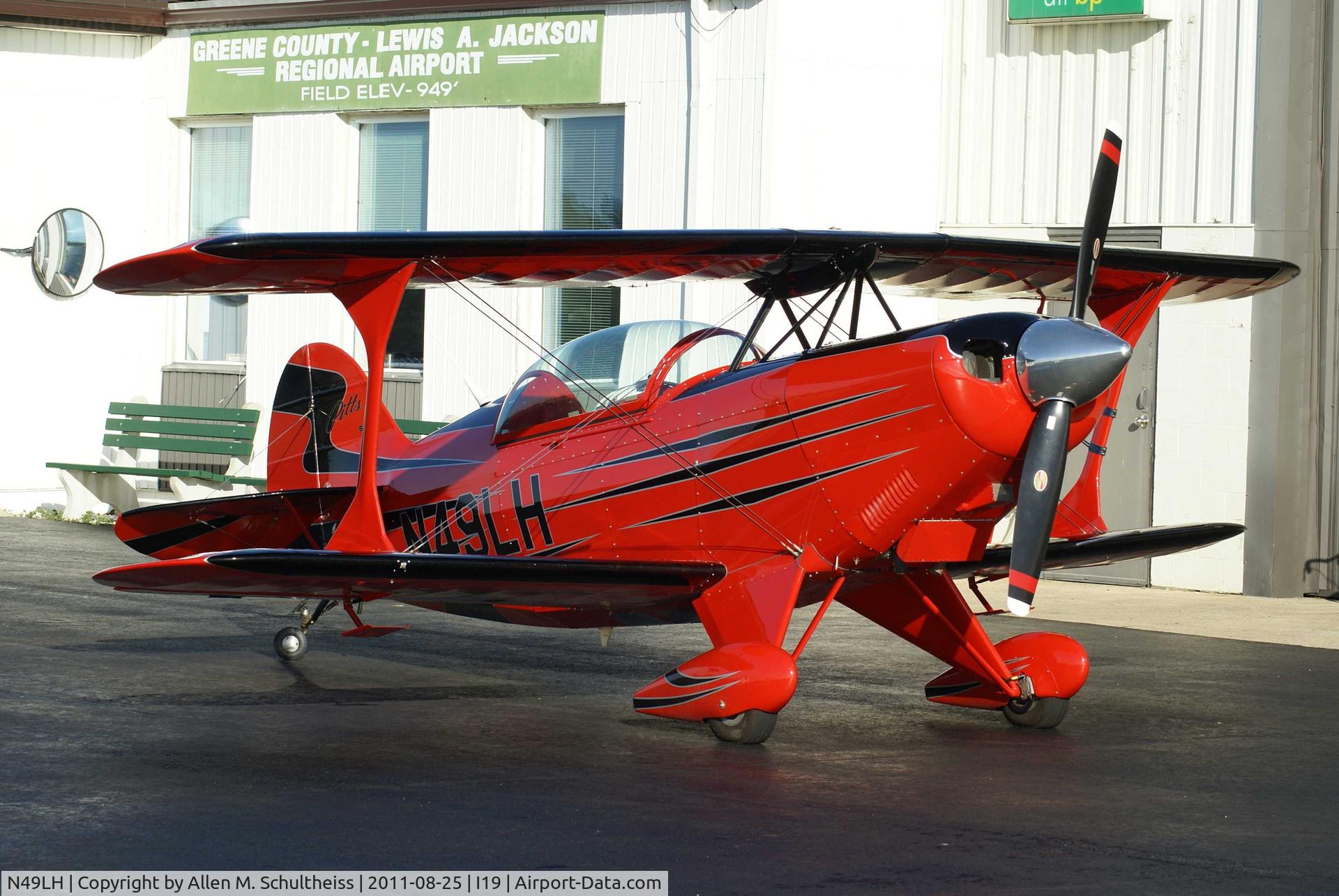 N49LH, 1992 Aviat Pitts S-2B Special C/N 5242, 1992 Aviat Inc PITTS S-2B