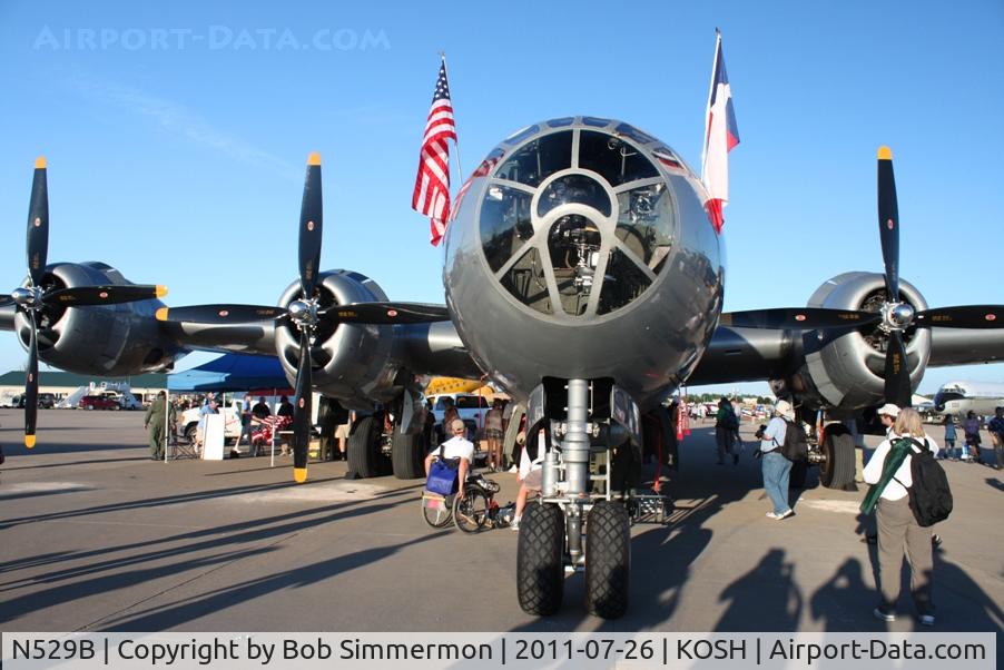 N529B, 1944 Boeing B-29A-60-BN Superfortress C/N 11547, On display at Airventure 2011.