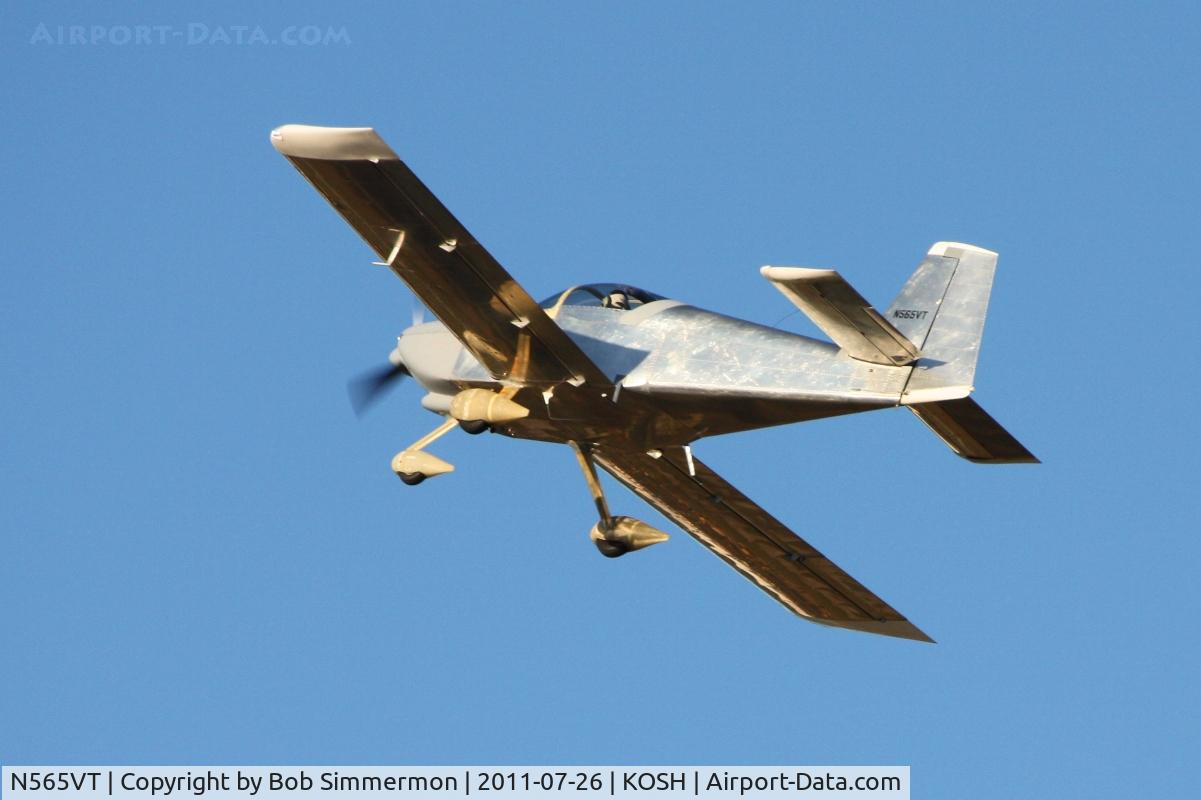 N565VT, Vans RV-9A C/N 91323, Departing Airventure 2011.
