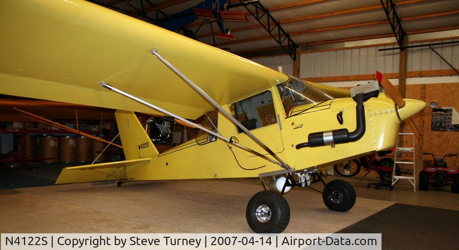 N4122S, 1994 Team Hi-Max 1700 C/N 180, Owned by Steve Turney of Murfreesboro TN at the time of pic. I didn't build plane, but did several modifications/improvements (bungee landing gear, and addition of the BRSwith the help of good friend Chris Heard. I sold plane. Wish I could buy back.