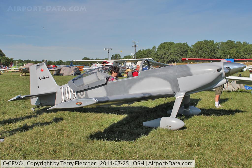 C-GEVO, 2006 Team Rocket F1 EVO Rocket C/N 102, 2006 Evo EVO 1, c/n: 102 at 2011 Oshkosh