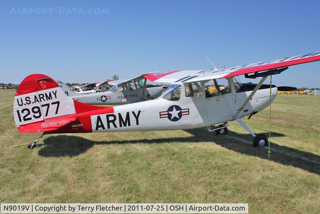 N9019V, 1962 Cessna O-1E Bird Dog C/N 305M-0023, 1962 Cessna L-19E, c/n: 305M0023
ex 61-2977 at 2011 Oshkosh