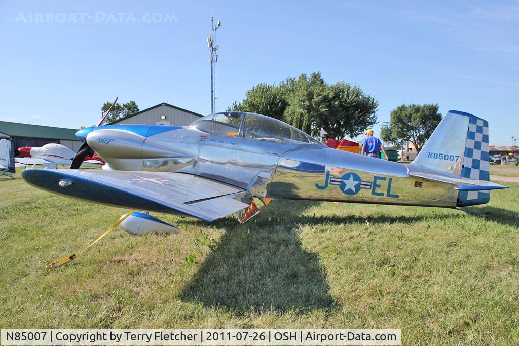 N85007, Vans RV-4 C/N 2000, Sidell Joel Ruel VANS RV 4, c/n: 2000
at 2011 Oshkosh
