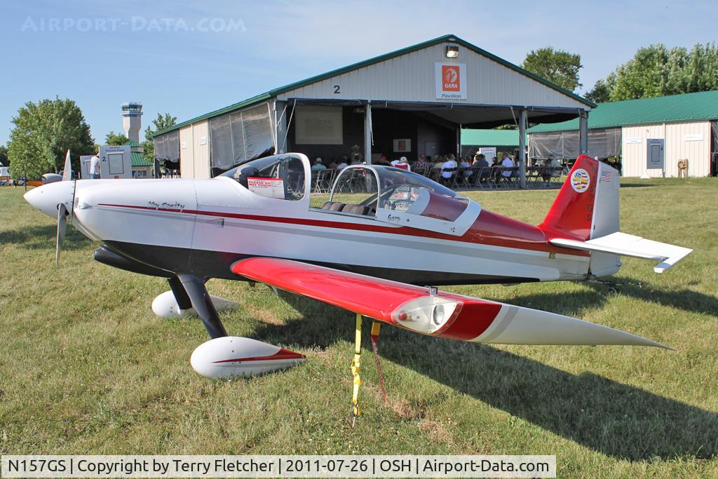 N157GS, 1997 Vans RV-6 C/N 20480, 1997 Sobek Gary A RV-6, c/n: 20480
at 2011 Oshkosh