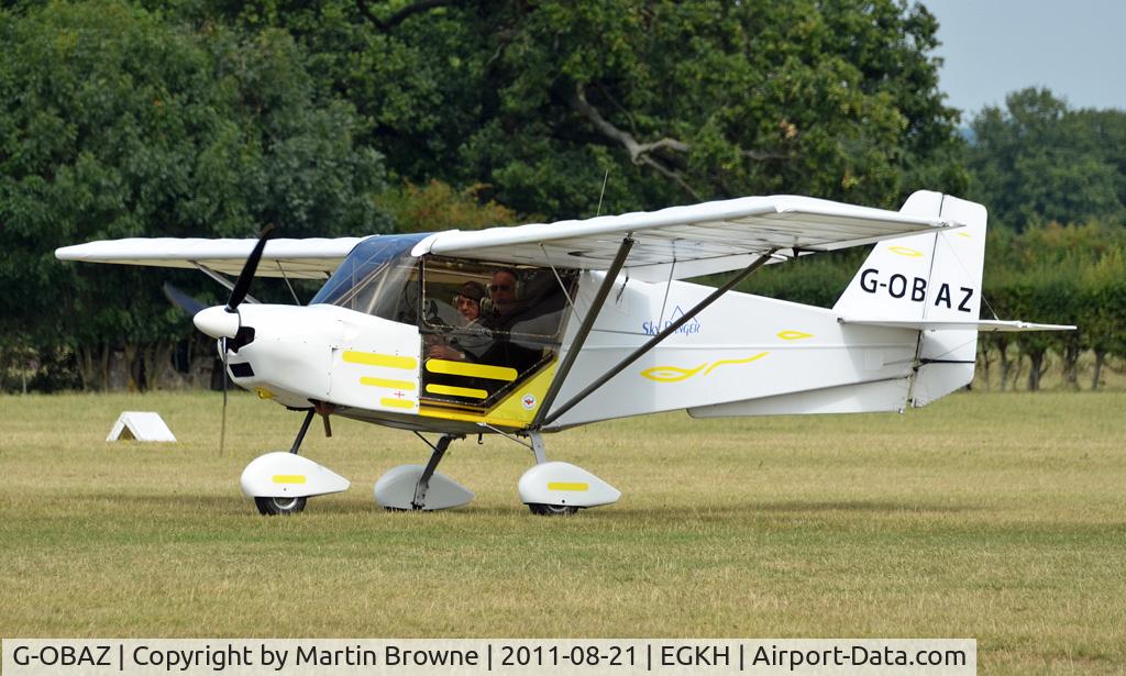 G-OBAZ, 2003 Best Off Skyranger 912(2) C/N BMAA/HB/322, SHOT AT HEADCORN