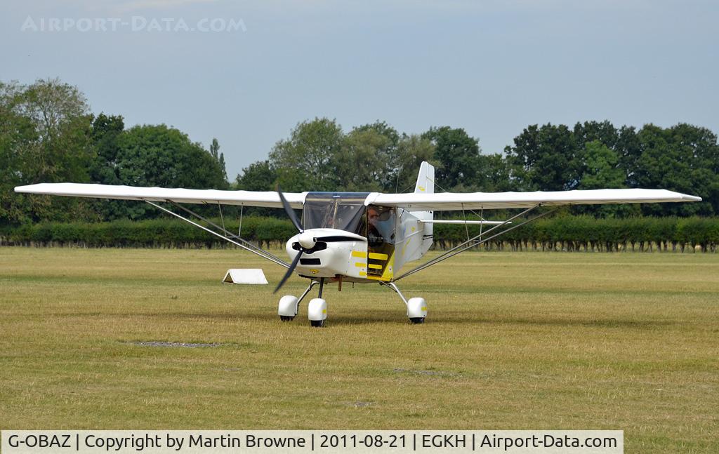 G-OBAZ, 2003 Best Off Skyranger 912(2) C/N BMAA/HB/322, SHOT AT HEADCORN