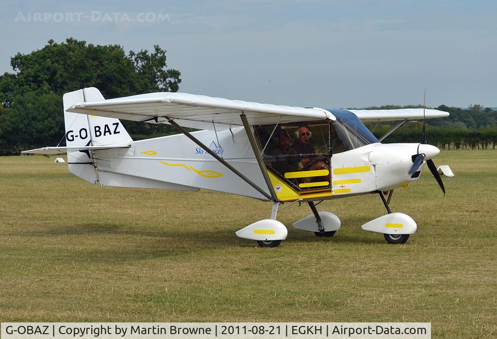 G-OBAZ, 2003 Best Off Skyranger 912(2) C/N BMAA/HB/322, SHOT AT HEADCORN