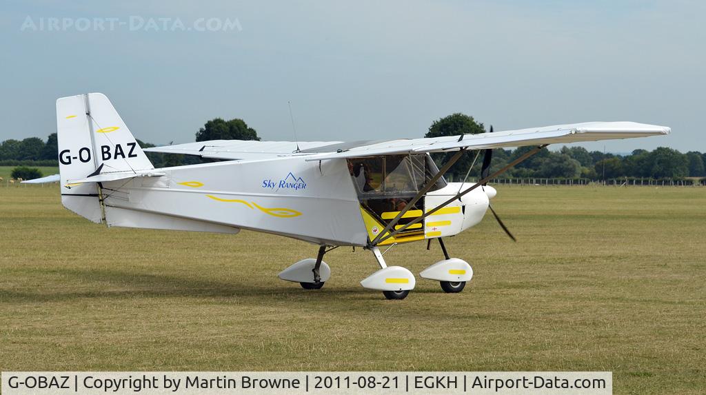 G-OBAZ, 2003 Best Off Skyranger 912(2) C/N BMAA/HB/322, SHOT AT HEADCORN