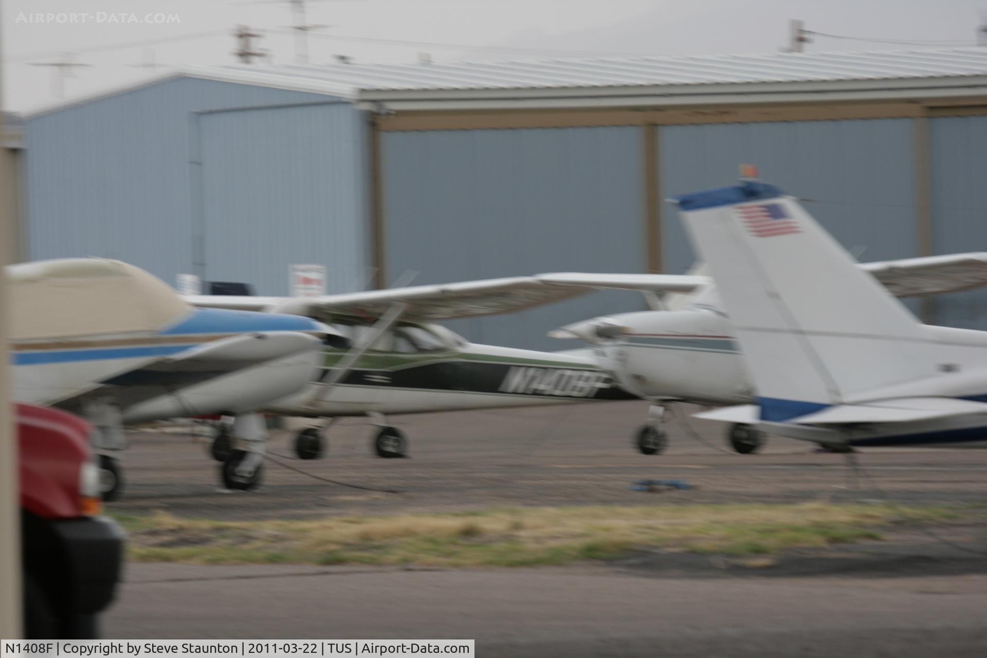 N1408F, 1966 Cessna 172H C/N 17254903, Taken at Tucson International Airport, in March 2011 whilst on an Aeroprint Aviation tour