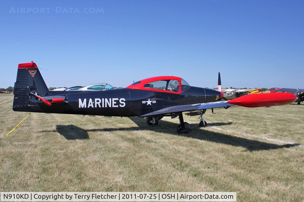 N910KD, Tusco Navion E C/N NAV-4-1535, Ryan NAVION E, c/n: NAV-4-1535 at 2011 Oshkosh