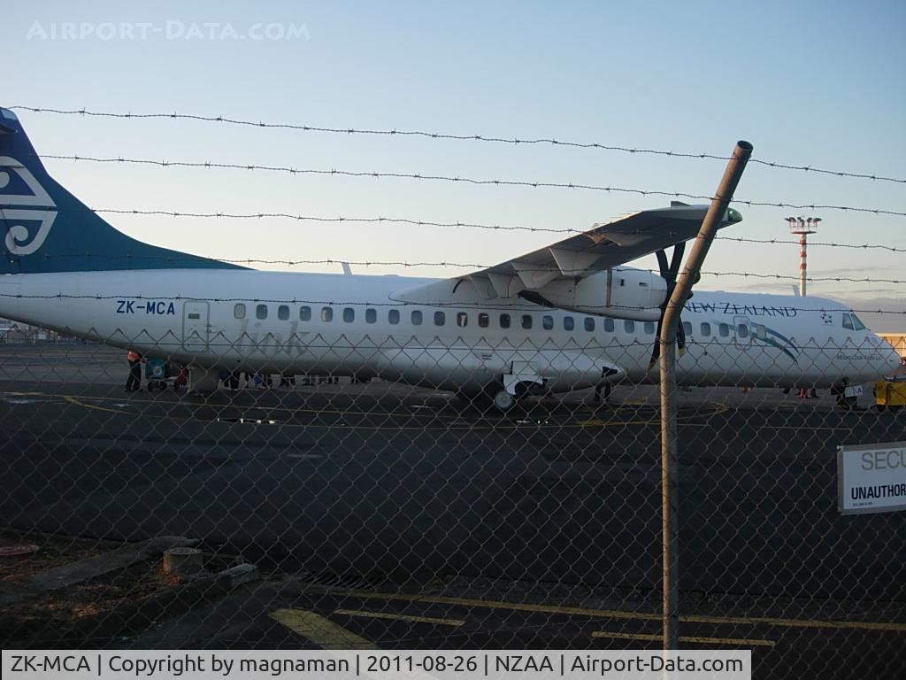 ZK-MCA, 1999 ATR 72-212A C/N 597, About to leave for somewhere nice.