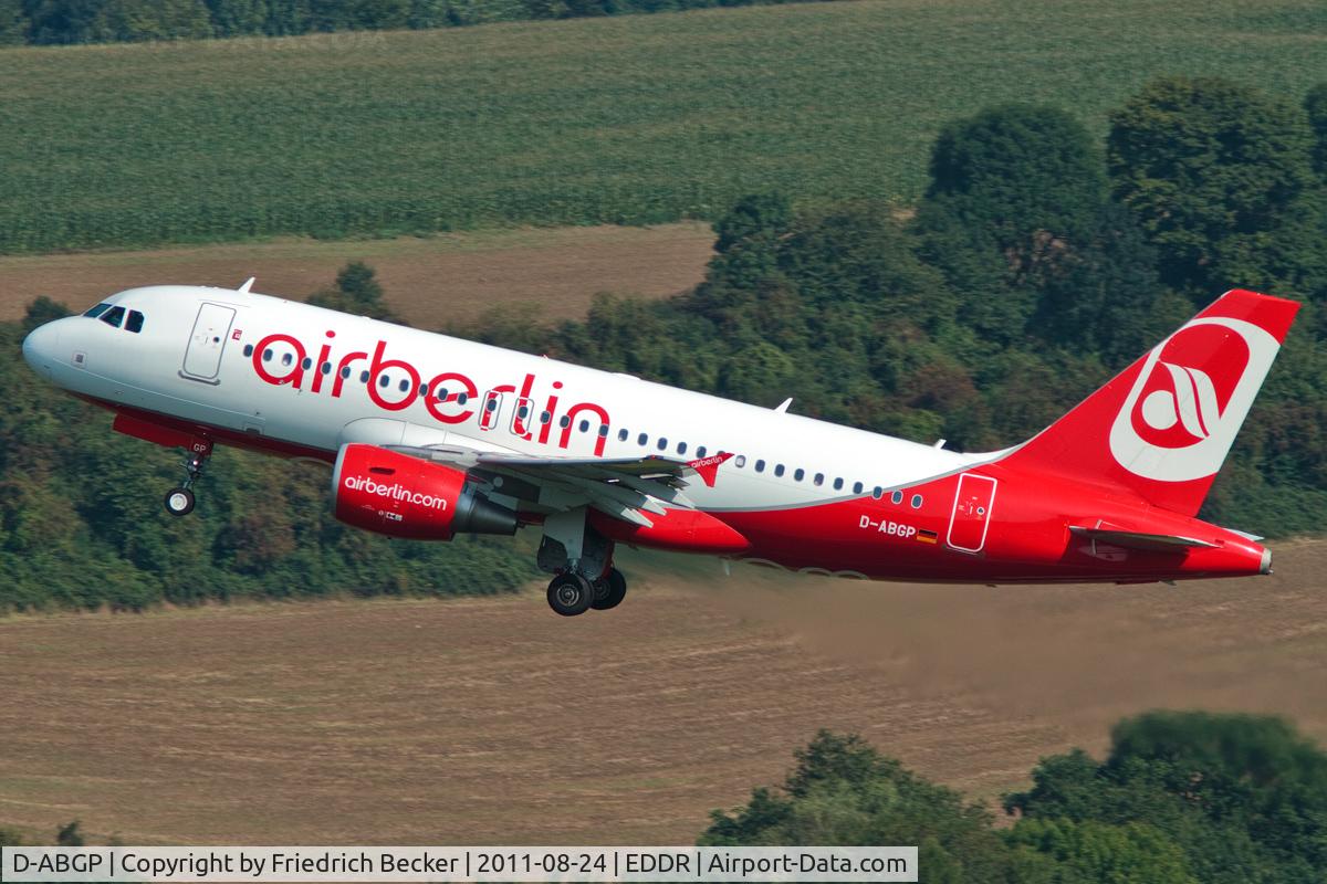 D-ABGP, 2008 Airbus A319-112 C/N 3728, departure via RW27