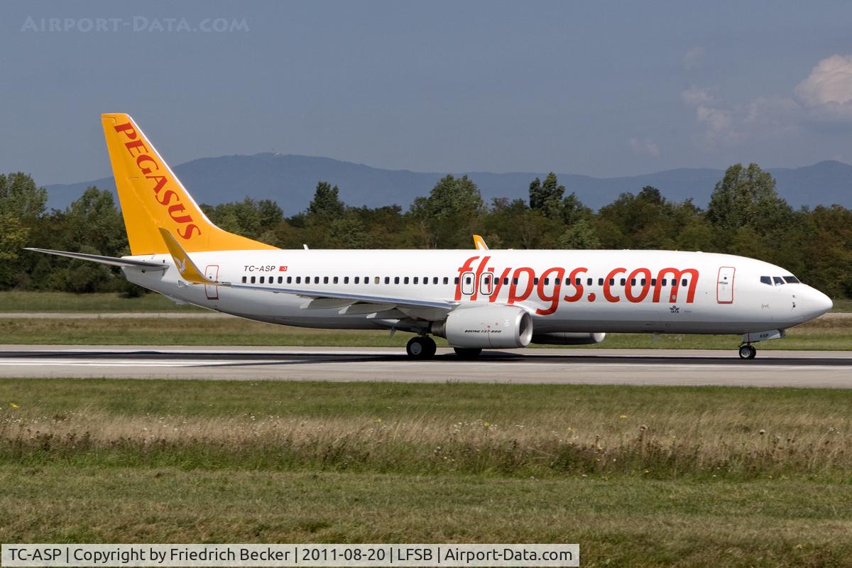 TC-ASP, 2011 Boeing 737-82R C/N 40011, departure via RW15