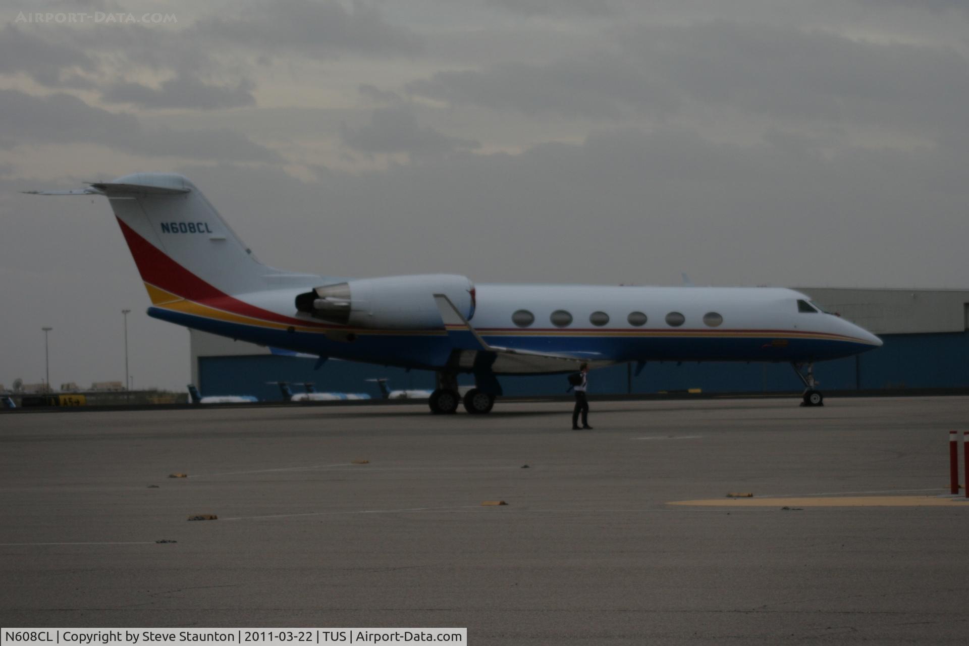 N608CL, 1992 Gulfstream Aerospace G-IV C/N 1193, Taken at Tucson International Airport, in March 2011 whilst on an Aeroprint Aviation tour