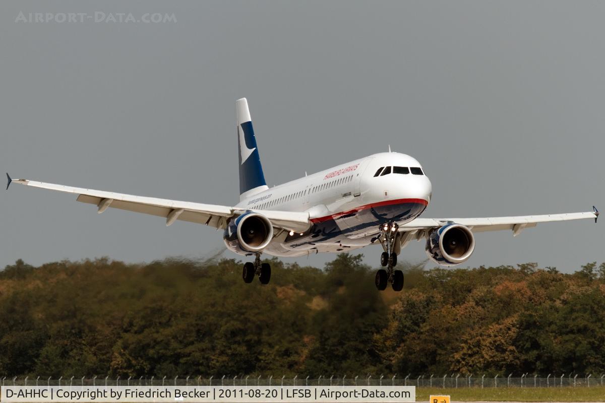 D-AHHC, 2006 Airbus A320-214 C/N 2745, on final RW15