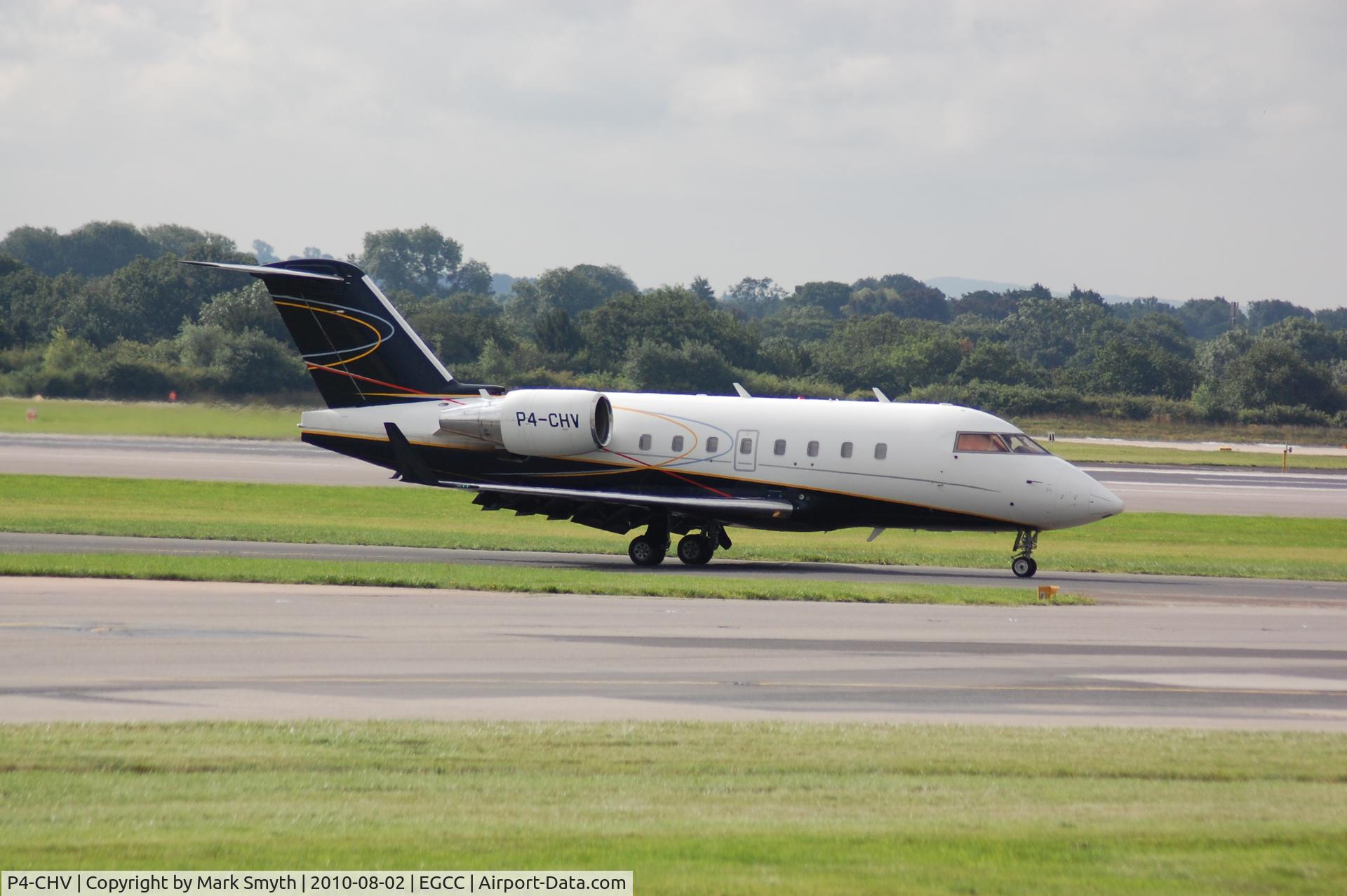 P4-CHV, 2004 Bombardier Challenger 604 (CL-600-2B16) C/N 5580, Canon D40 300mm lens from Public viewing area