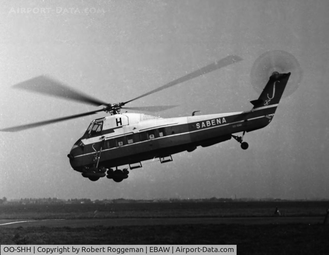 OO-SHH, Sikorsky S-58C C/N 58-333, Late 1950's.Sabena.