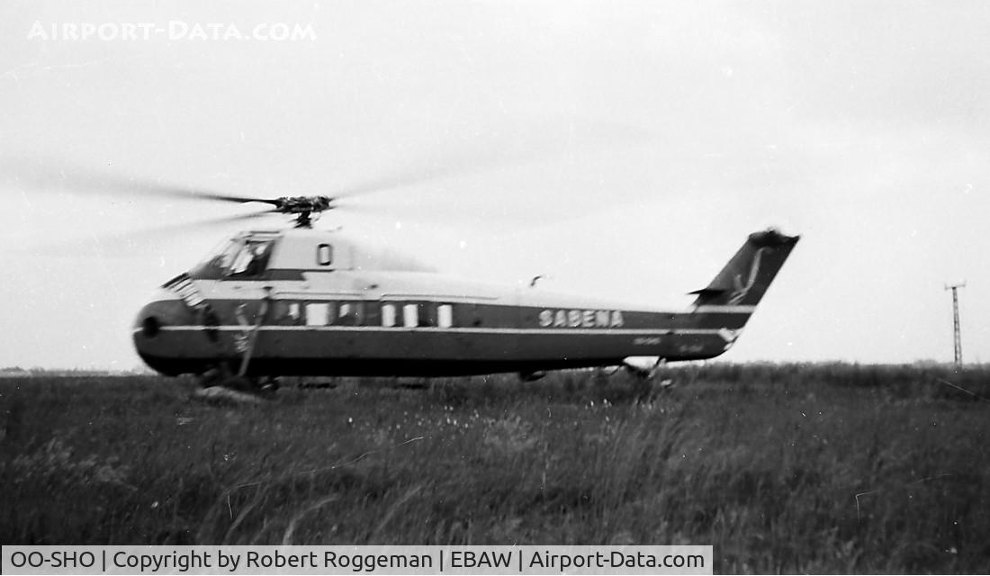 OO-SHO, 1956 Sikorsky S-58C C/N 58-432, Early 1960's.Sabena.