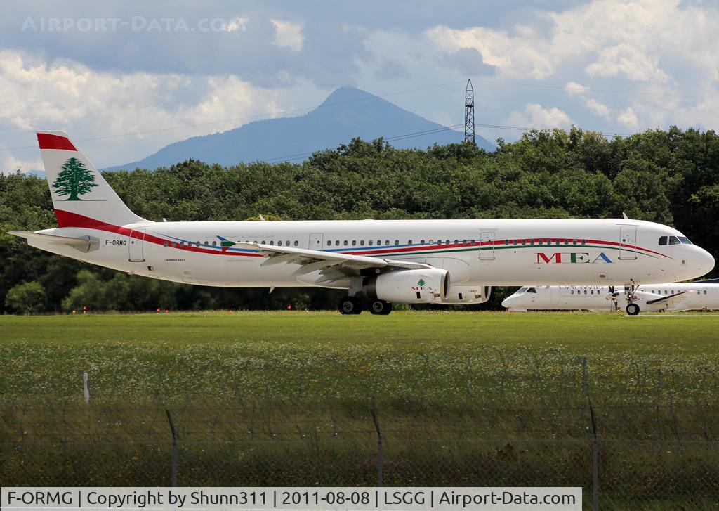 F-ORMG, 2003 Airbus A321-231 C/N 1956, Ready for take off rwy 23